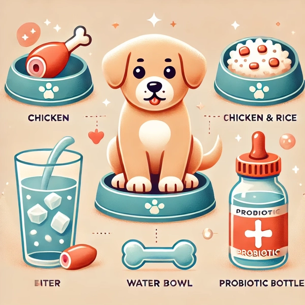 How to treat diarrhea in puppies at home.