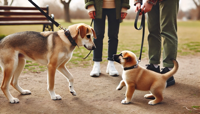 2. Introducing the Puppy to Your Dog the Right Way Tips for bringing home a new puppy with another dog