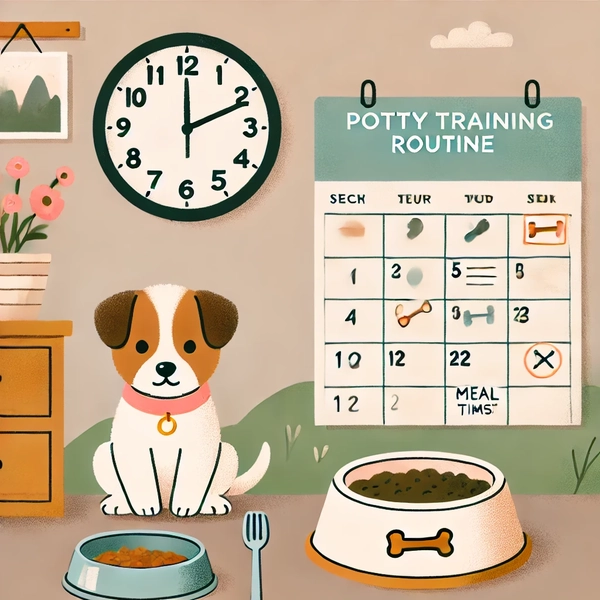 Creating a Potty Training Routine How Long Does It Take to House Train a Puppy