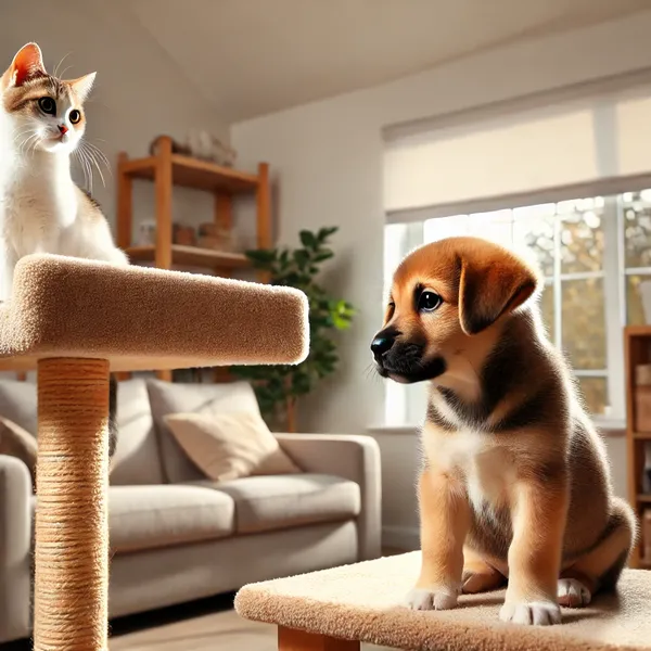 How to Introduce a Puppy to a Cat for the First Time Provide Enough Time for Your Cat