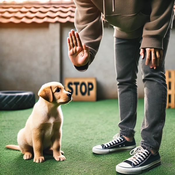 How to Teach a Puppy Basic Commands 4. Stay Command