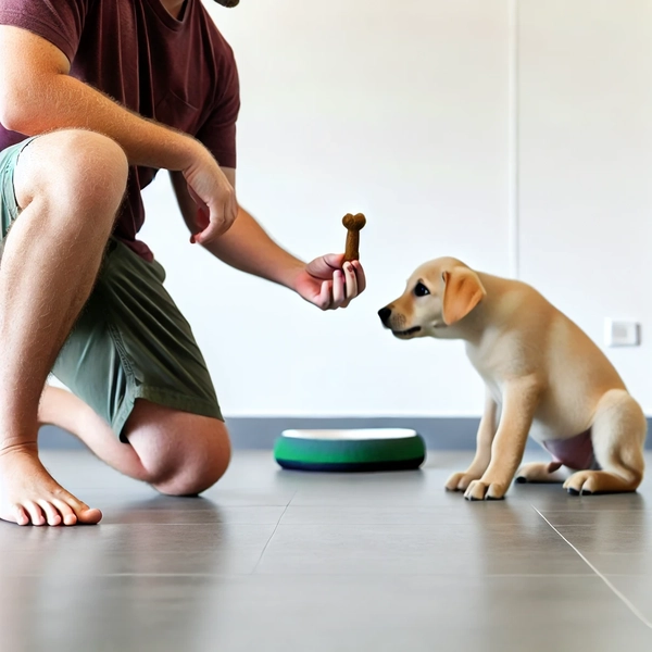 How to Teach a Puppy Basic Commands 5. Leave It Command