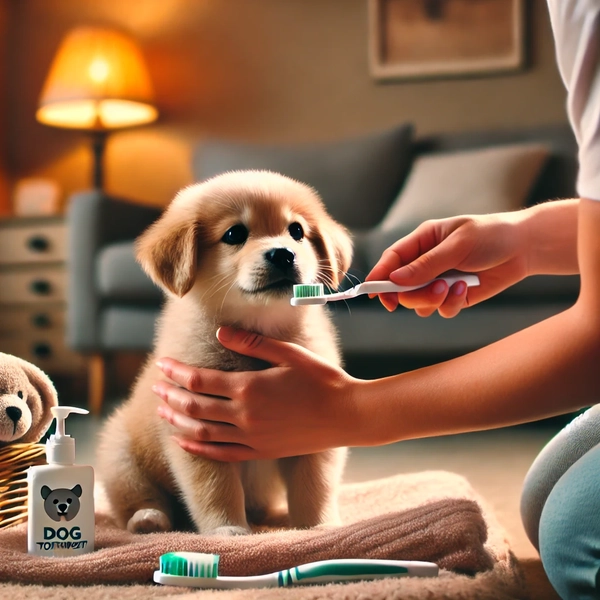 Preparing Your Puppy For Teeth Brushing