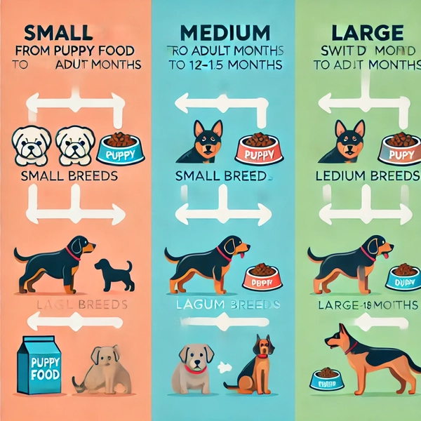 When Should You Switch From Puppy Food to Adult Food