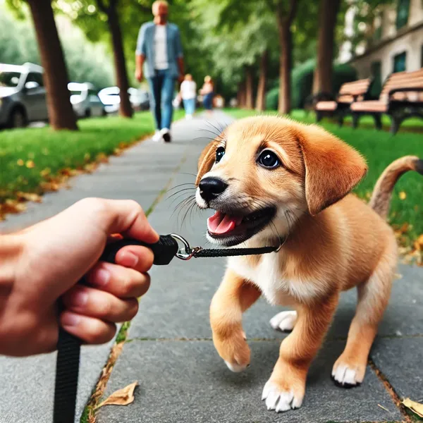 Why Puppies Tend To Pull on the Leash